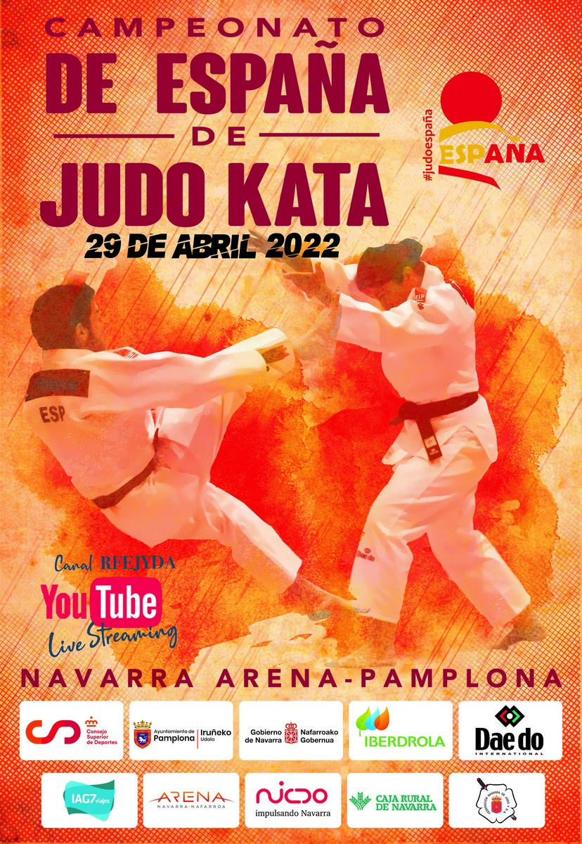 FOTOS - RESULTADOS Campeonatos de España de Judo Kata, Escolar y Veteranos en Pamplona 29, 30 abirl y 1 de mayo-22.